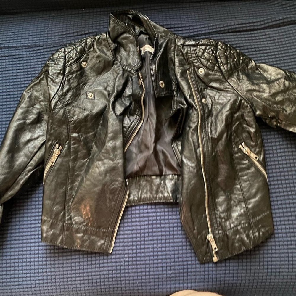 Leather Jacket Children